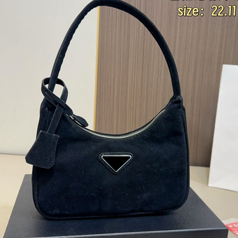 Hobo Designer Shoulder Bag Women Luxury Classic Triangle Letter Design Handbag Casual Portable Compact Purse -12 Designers Lady Clutch Purse EXS25100902