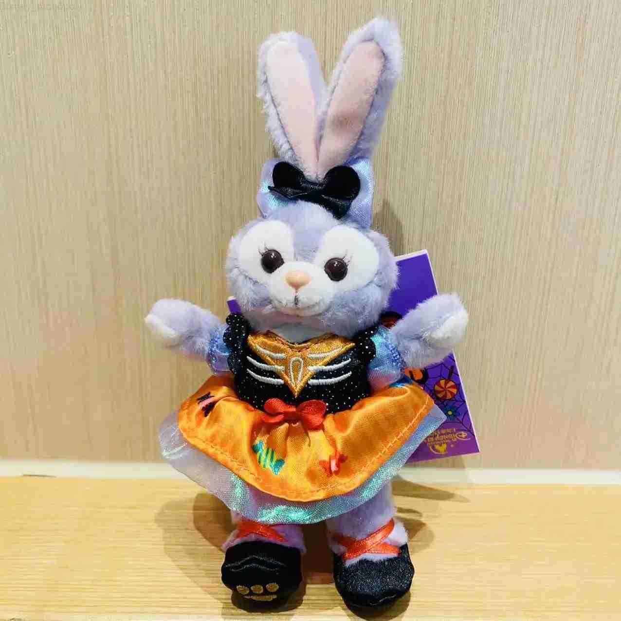Disney Original Keychains Halloween SteallaLou Duff ShirlyMay Plush Keychains Stuffed Peluch Toys Halloween Gifts H251009