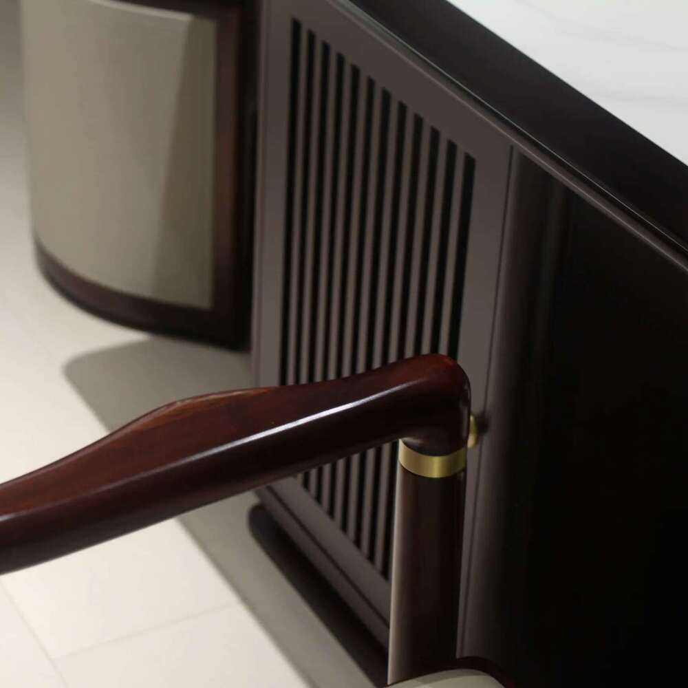 Zhong zhixin High-end Chinese-style tea tables are crafted with exquisite solid wood craftsmanship.
