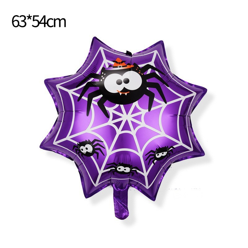 Free Shipping hot sales Halloween Balloon Decoration Aluminum Film Balloon Halloween Theme Party Decoration Alien Cartoon Balloon