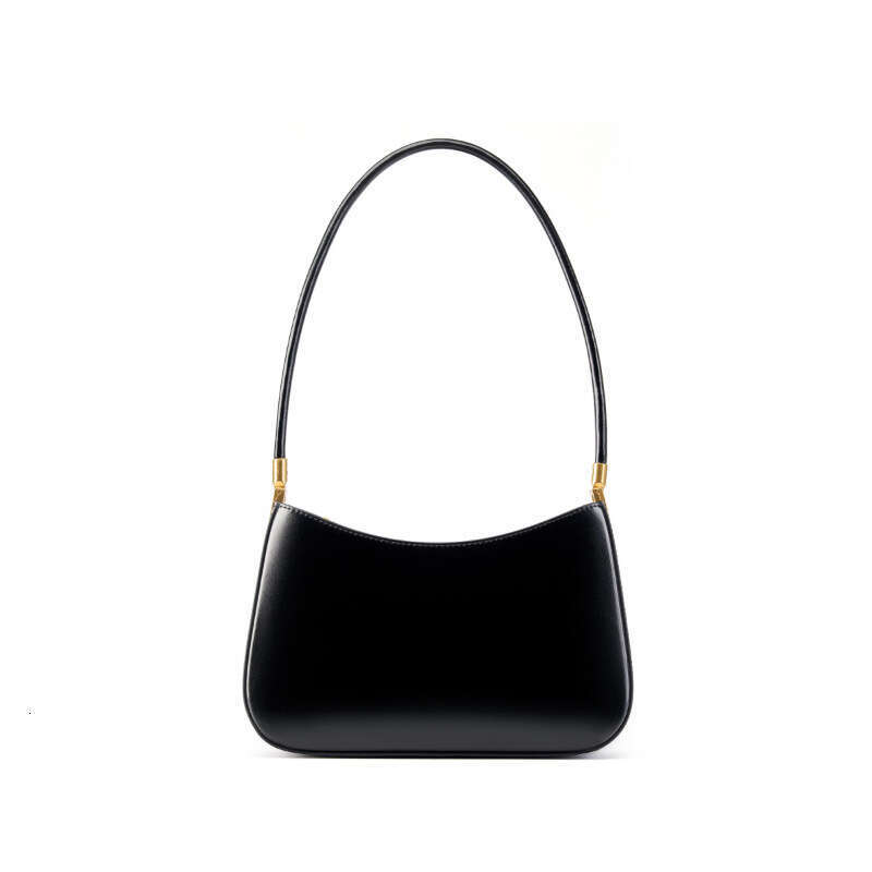 New Niche Design Genuine Leather Commuter Baguette 2025 Spring Summer French Underarm Single Shoulder Women's Bag