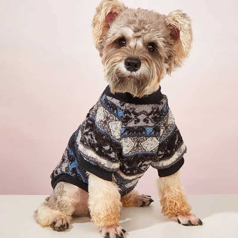 Dog Theremal Winter Fashion Ethnic Style Pullover Hooides for Puppy Sweater French Bulldog Pomeranian Clothing mascotas Pullover C251009