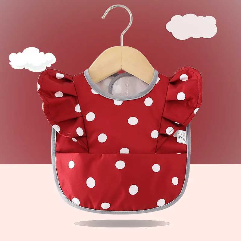 Baby Saliva Towel Waterproof Infant Bibs Kids Feeding Eating Apron Boys Girls Ruffle Towel Toddler Newborn Cartoon Burp ClothsJ251009