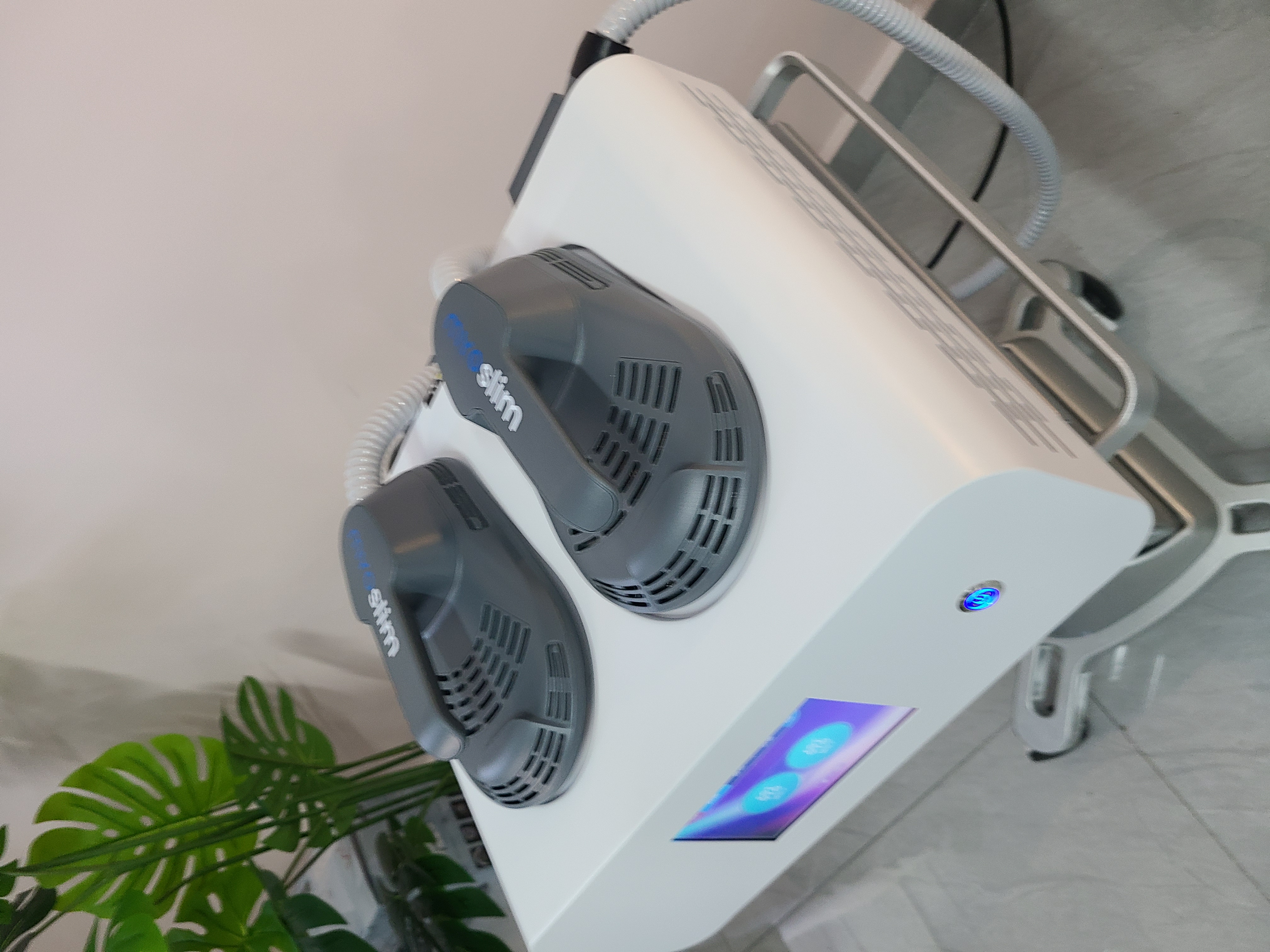 EMS Body Muscle Stimulator Machine MYOSlim 200HZ Fat Reduction Body Shaping Device Non-Invasive Contouring and Tightening Home Use Equipment
