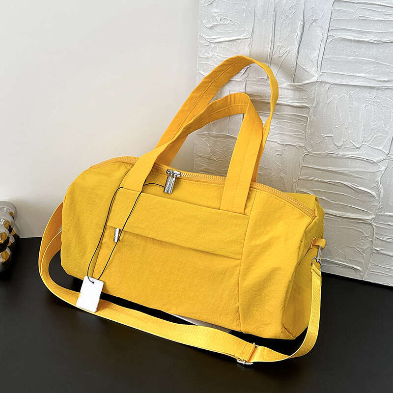 Luggage Women's Travel Waterproof Nylon Cloth Versatile Shoulder Crossbody Gym Bag Large Capacity B5