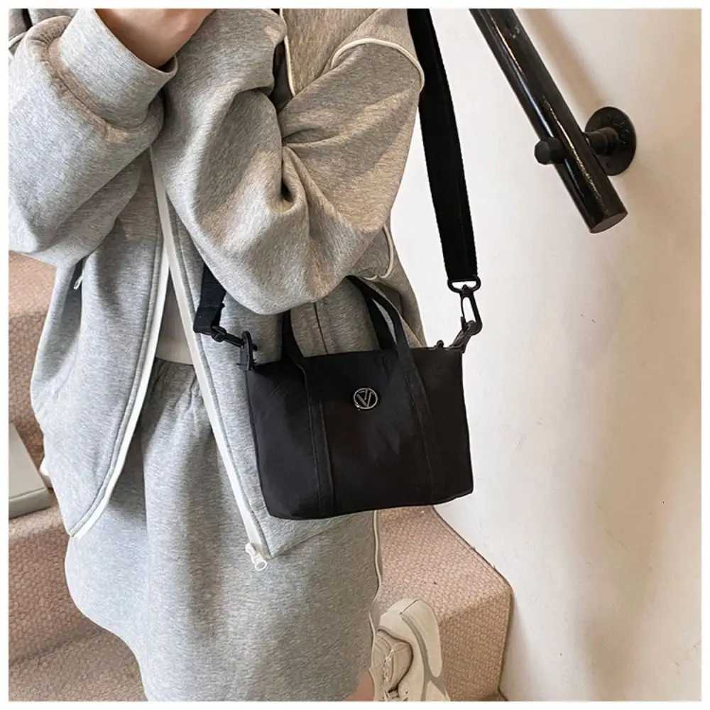 Fi Korean Style Nyl Tote Bag Purse Handbag Oxford Cloth Shoder Bag Simple Allmah Crossbody Bag Wen1 D251009