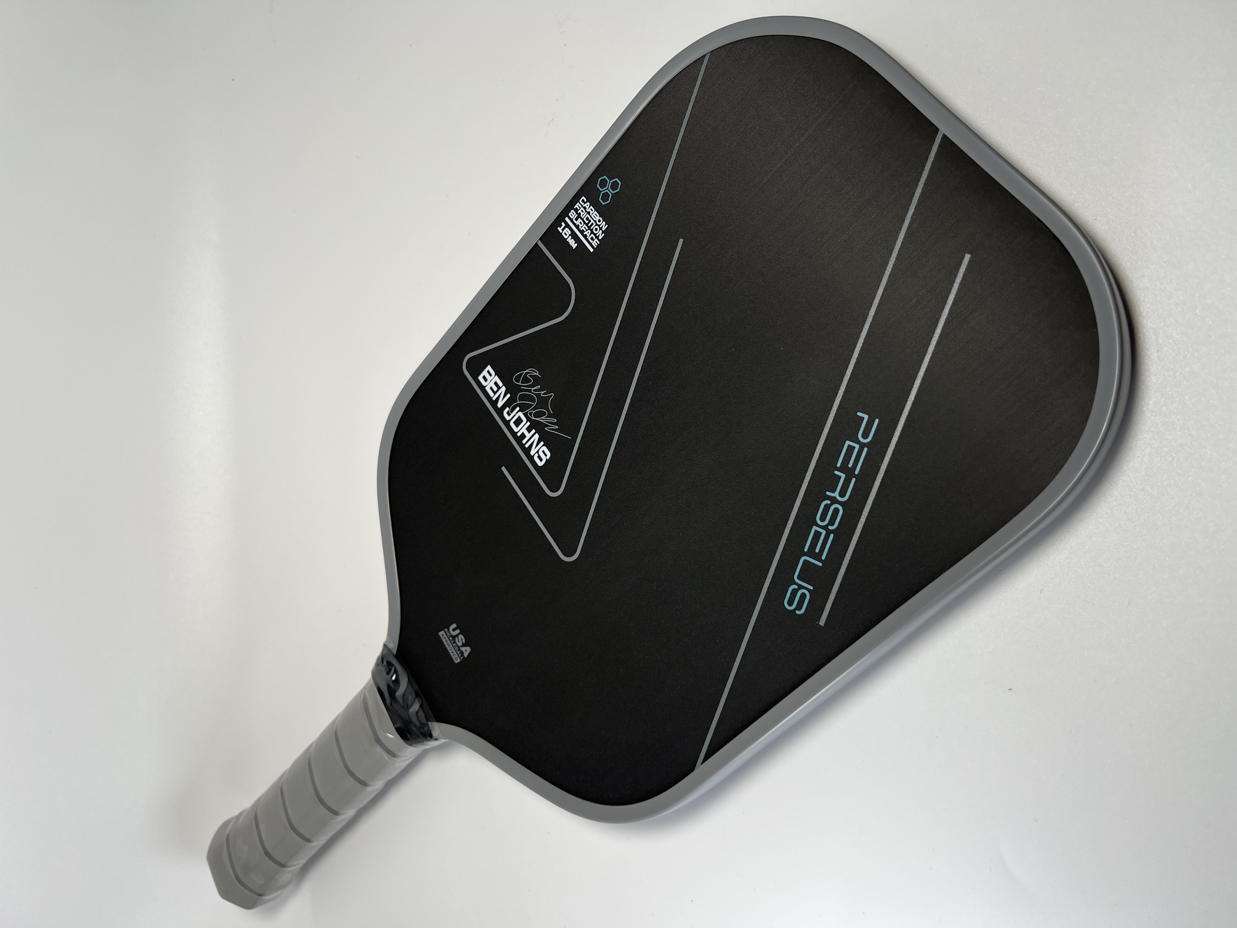 Ben Johns T700 Carbon Fiber Pickleball Paddle Thermoformed Unibody Gen2 16mm Polymer Core Enhanced Power&Spin&Control for Pickleball Racket