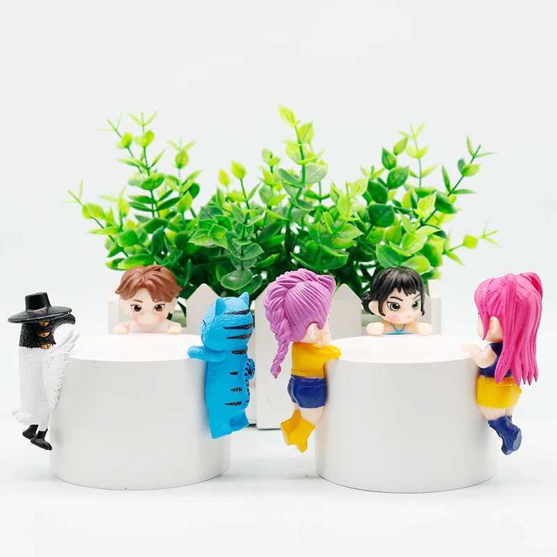 k pop demon hunters Anime Figure Mini Toys 2025 Kpop Cute PVC Mystery Box Collectible Doll Model Desk Decoration Gifts L251009