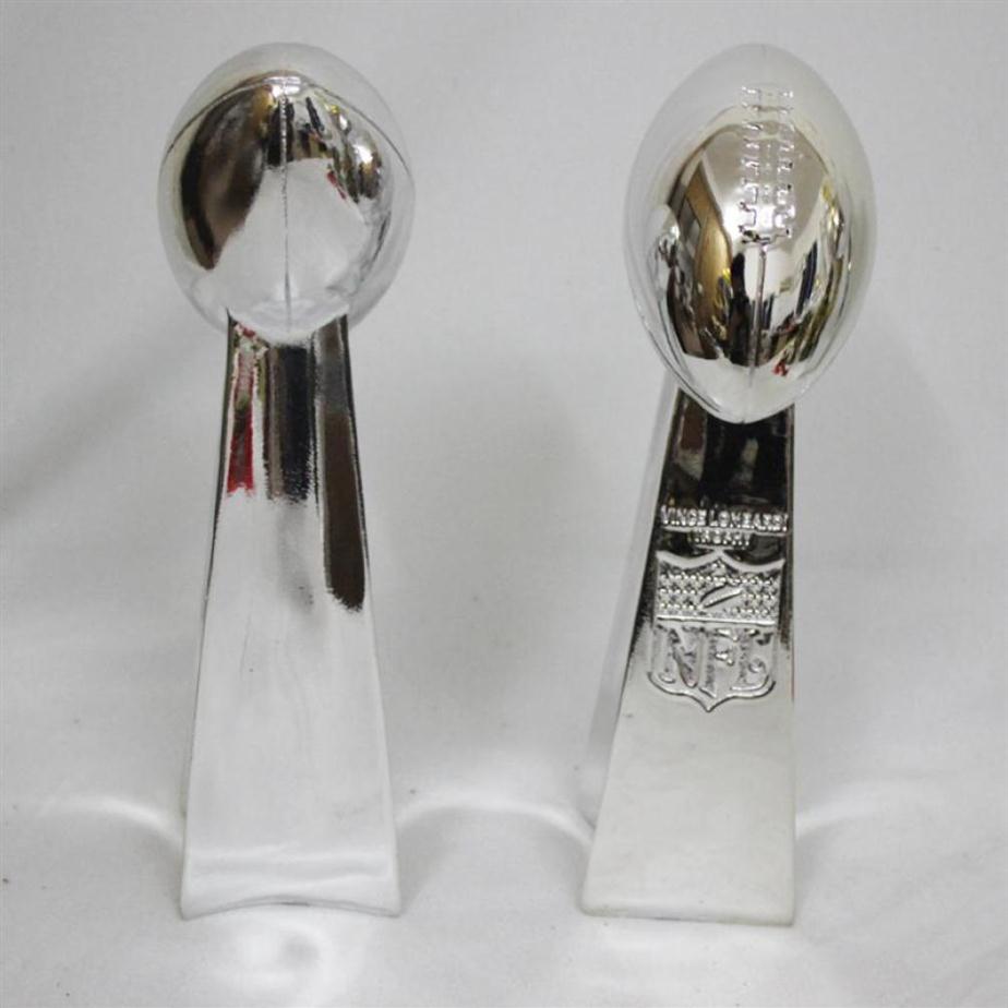 34cm American Football League Trophy Cup The Vince Lombardi Trophy Height replica Super Bowl Trophy Rugby Nice Gift2810554224R