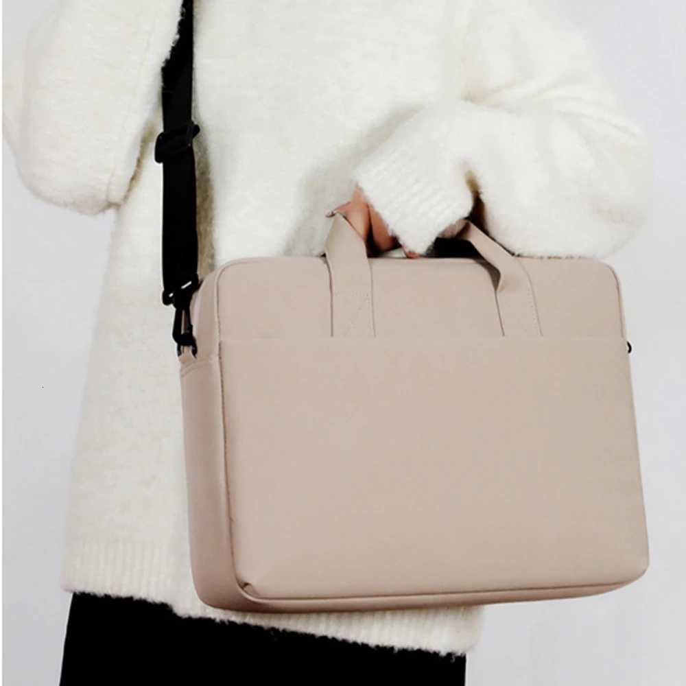 Laptop Bag For Macbook Air Pro Case Lenovo Asus Samsung Dell Cover For 133 14 156 inch Computer Shoulder Handbag Briefcase BagL251085