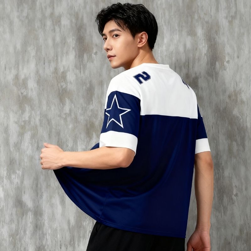 Men's Sports-Inspired "Passionate 32" Number Graphic T-Shirt - Casual Athletic Style Tee-37