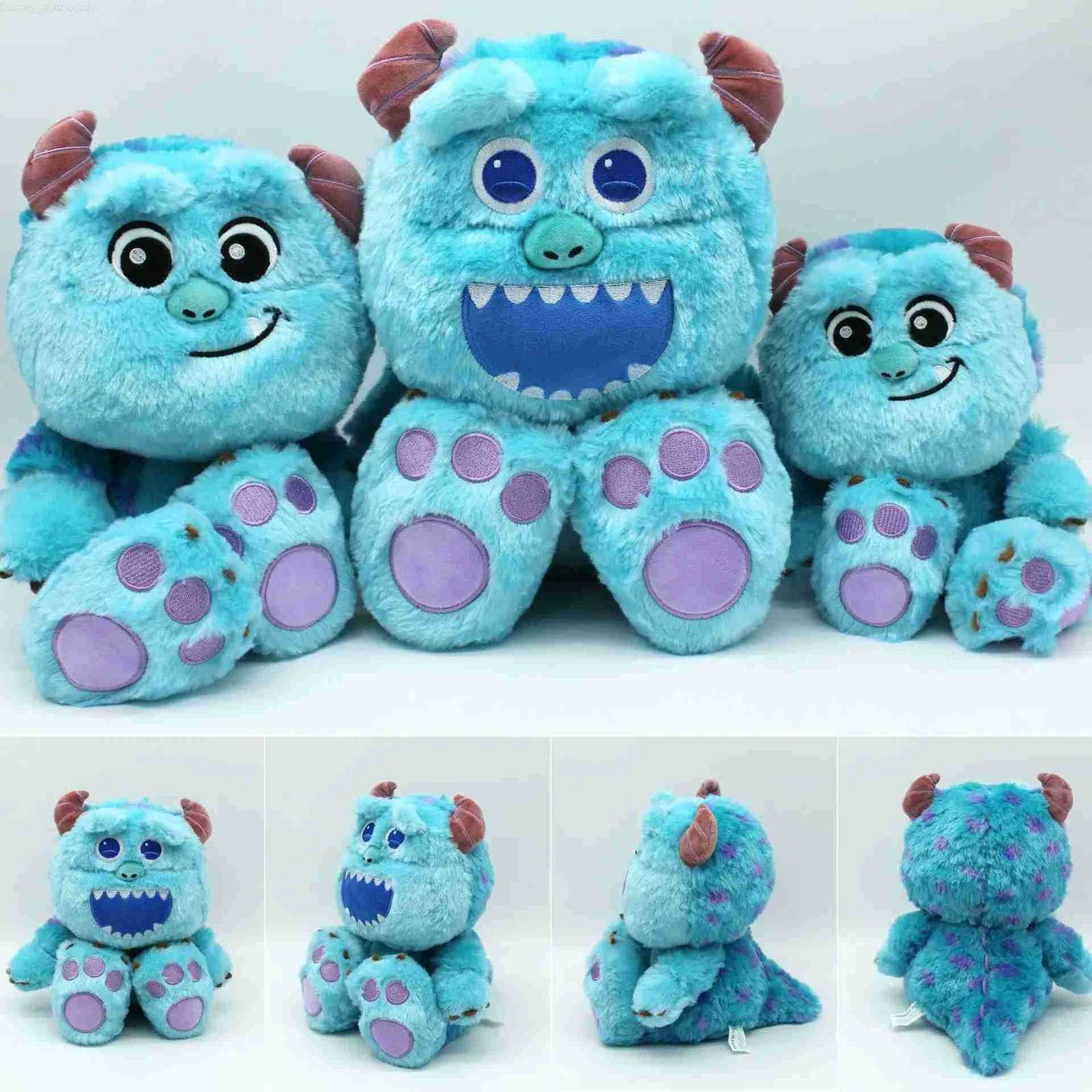 Disney Monsters University Sitting Plush Toys Sulley Sullivan Stuffed Animals Soft Kids Doll ChildrenS Birthday Festival Gifts H251009