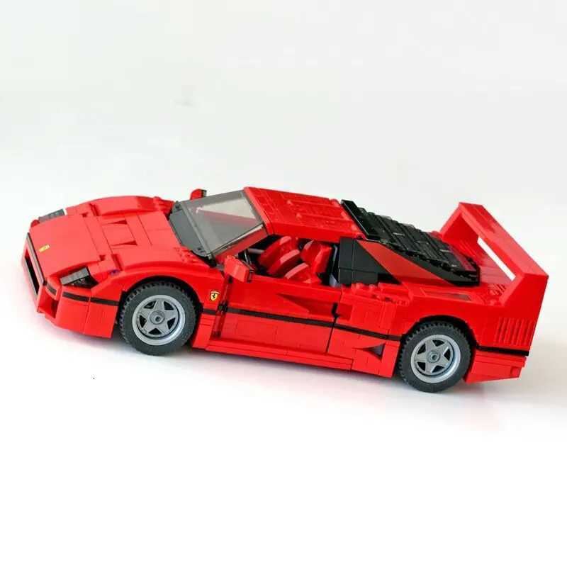 NEW Creative Expert Classic Racing F40 Compatible with 21004 Super Luxury Sports Car Splicing Assembly Building Block Toy Model W251009