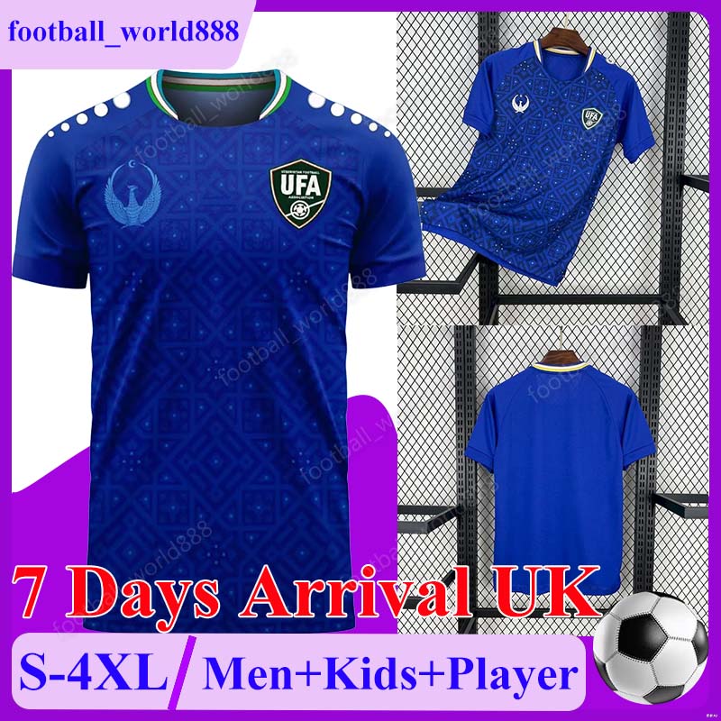 2025 Republic of Uzbekistan Soccer Jerseys SHOMURODOV SERGEEV 25/26 Football Shirts URUNOV FAYZULLAEV SHUKUROV football kits ERKINOV ALIJONOV Men Kit Socks Sets