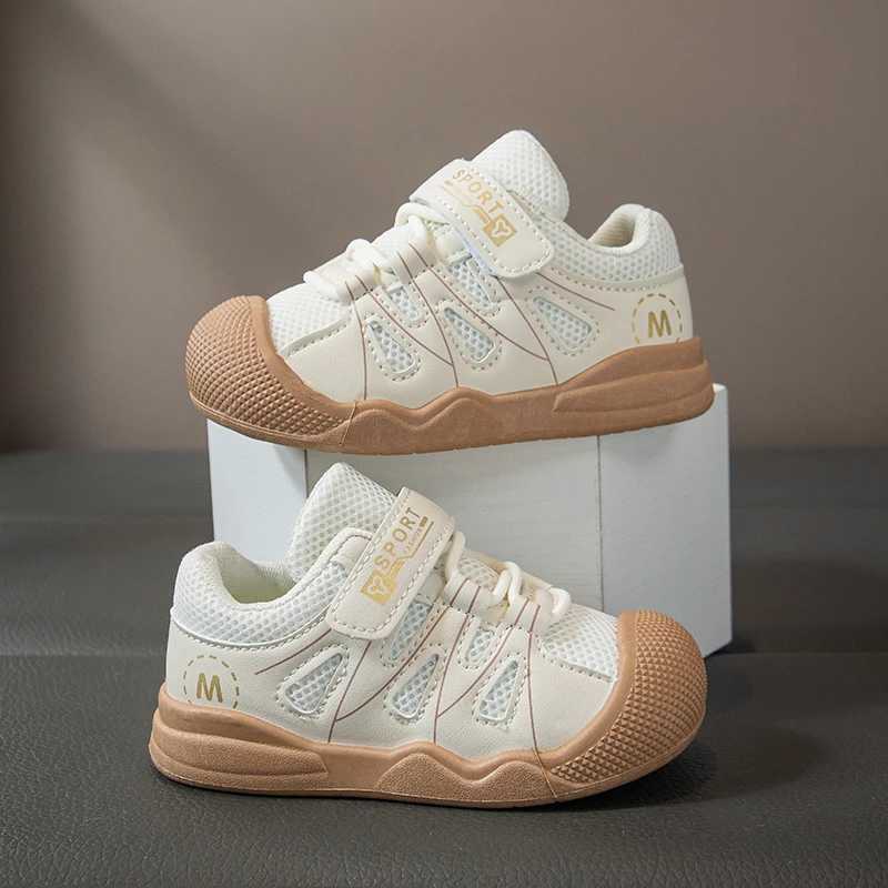2025 New Summer Childrens Shoes Mesh Childrens Sports Shoes Breathable Mens and Womens Shoes Soft soled Non slip Shoes J251027