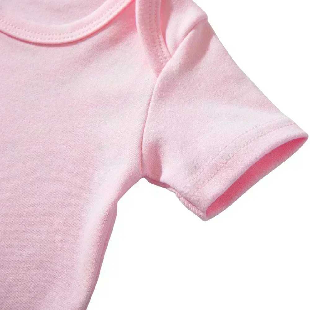 Cute Baby Elephant 100 Cotton Baby Clothe Baby Onesie Bodysuit Cute Print for 0 To 12 Months Newborn Short Sleeves Romper C251009