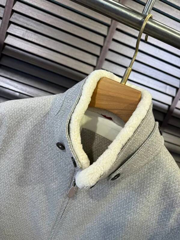 BC Italian Old Money Style 25Aw Wool Blend Stand-Up Collar Casual Jacket 20251009