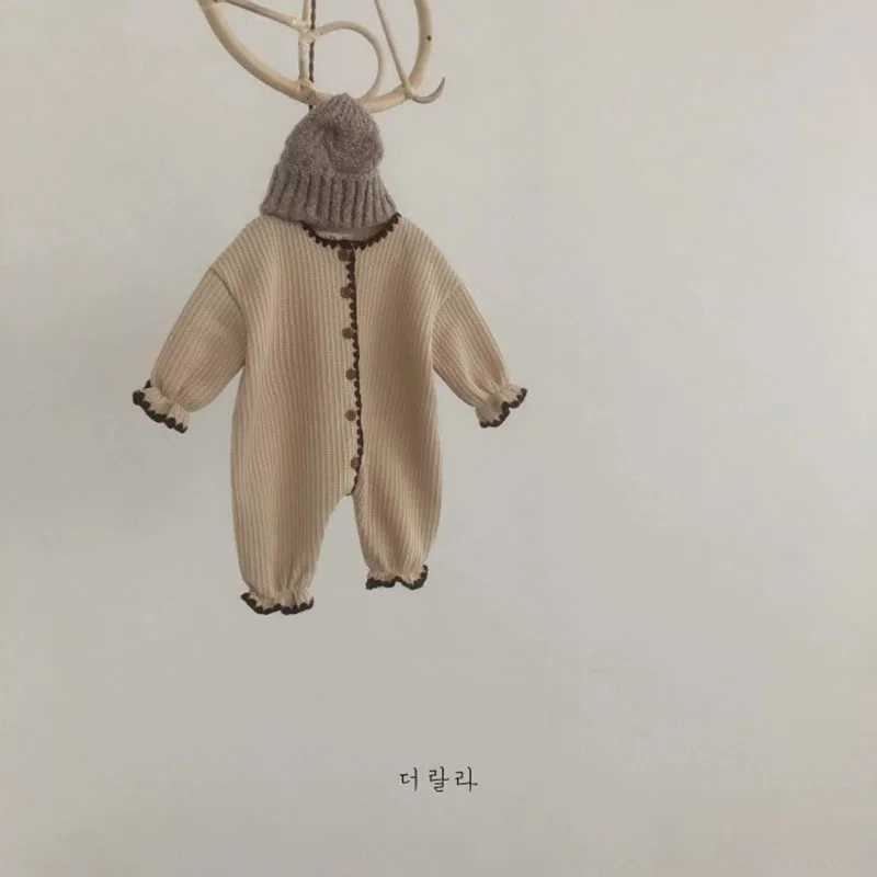 New Baby Girl Vintage Romper Japan Style Infant Soft Cotton Long Sleeve Jumpsuit Newborn Pajamas Baby Casual Home Clothes 024M C251009