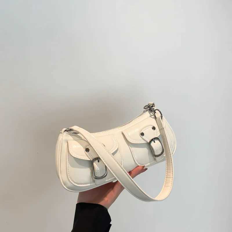 Wens shoder bag fi cmuting armpit bag persality trendy cool scooter bag small senior sense shoder crossbody bag D251009