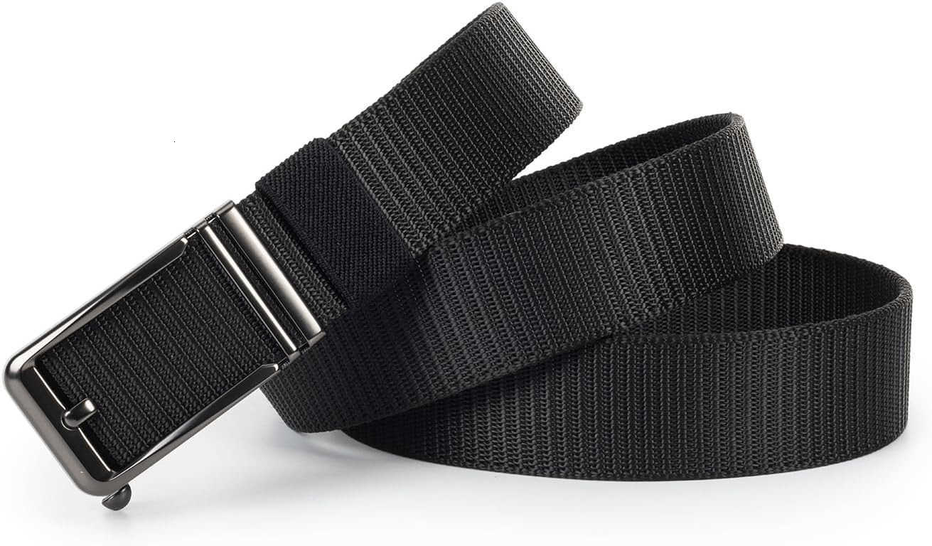 Tactical Belt for Men Nylon Web Work Belt for Outdoor Hunting Hiking W251009