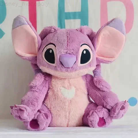 Disney 40 cm Cartoon cute Lilo and Stitch plush toys Creativity Stuffed Plush Doll Toys Kids Birthday girlfriend Gift H251009