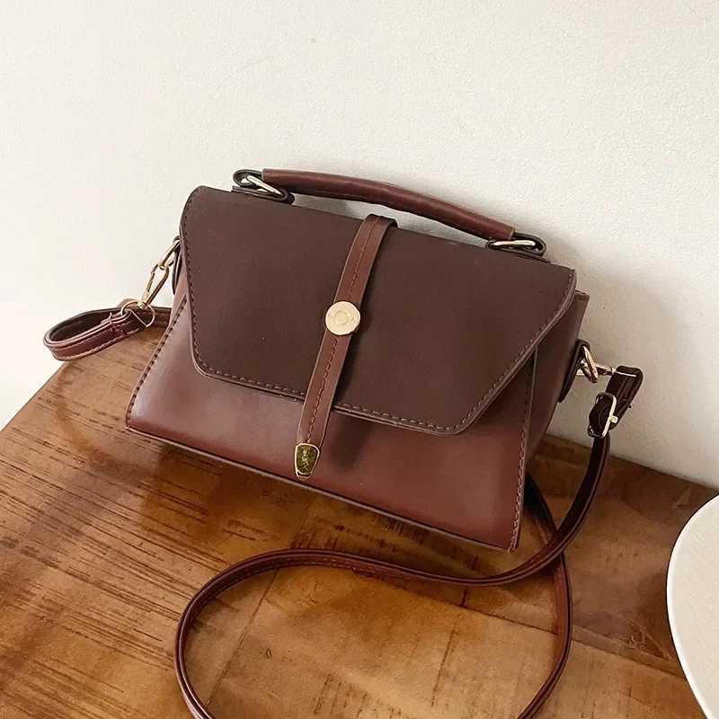 Wen New Korean Versi Simple Small Square Bag Crossbody Fi Small Girl Highgrade Texture Underarm Bag D251009