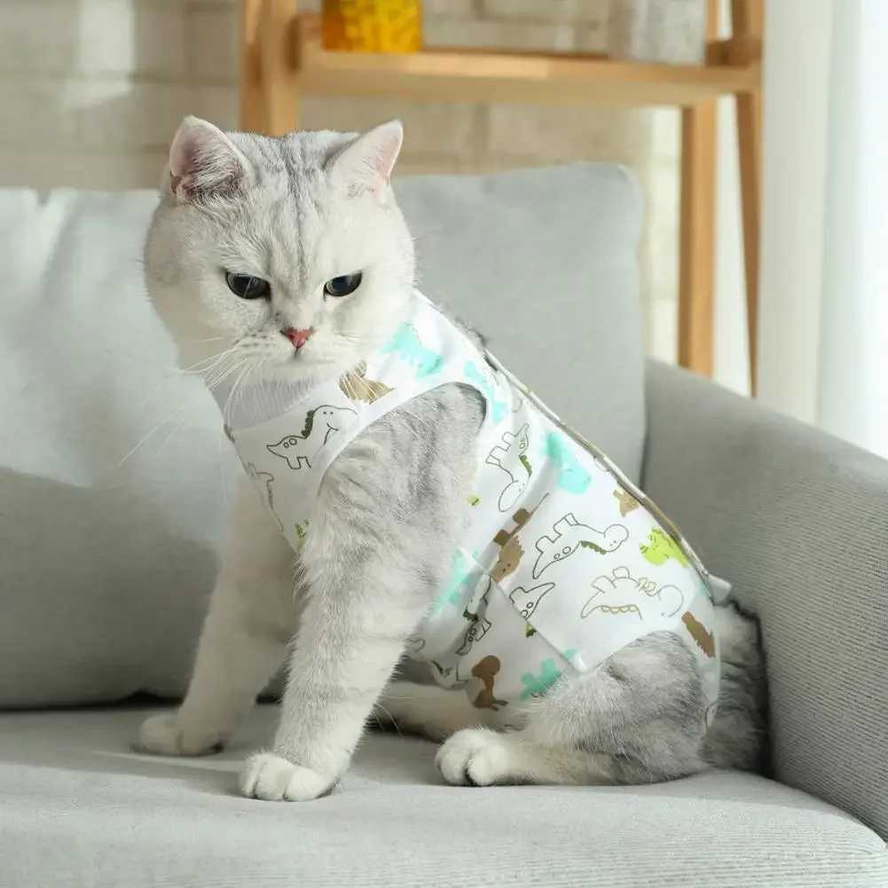 Pet Surgery Recovery Suit Comfortable Pet Postpartum Clothes Professional Pet Cat Surgery Shirt C251009
