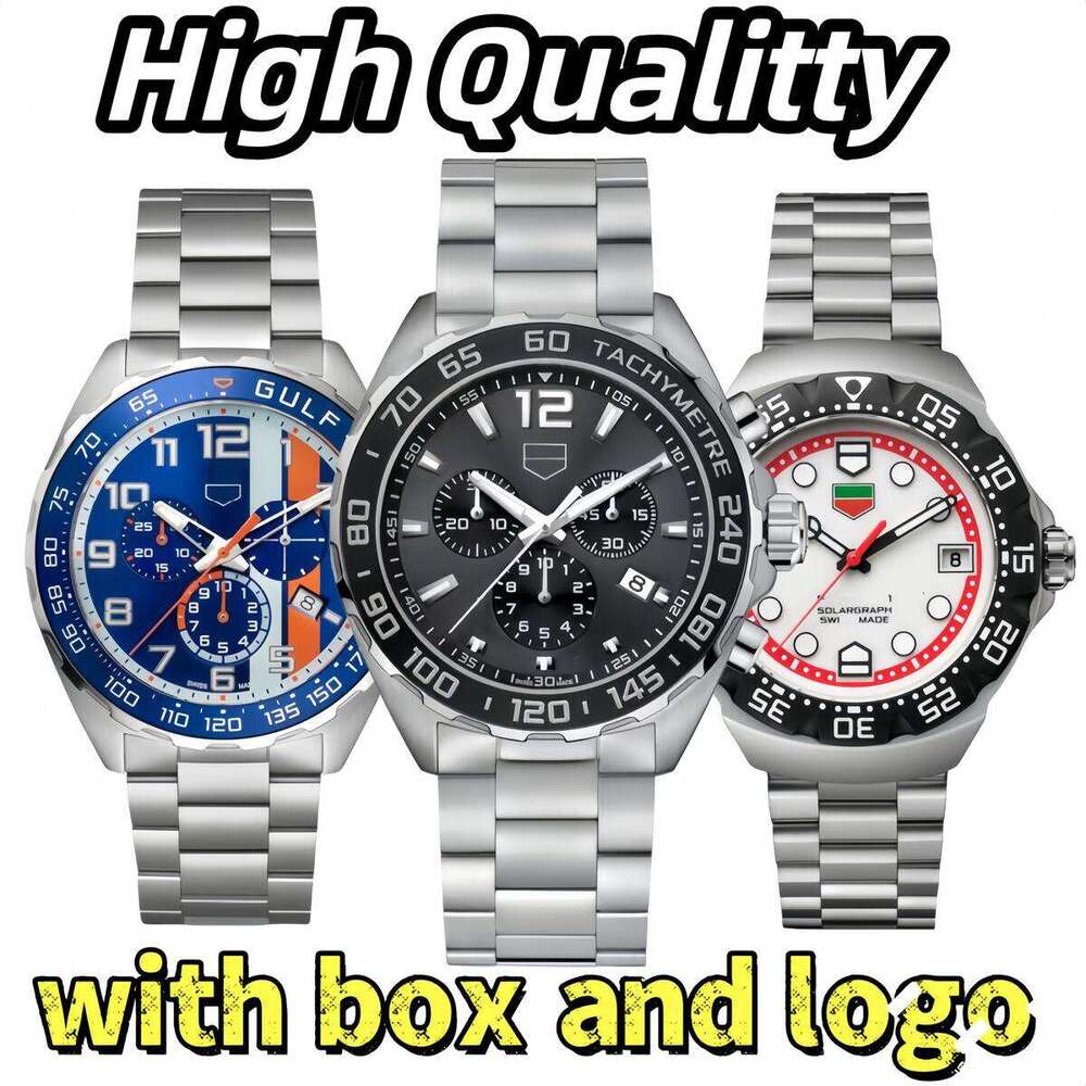 TaTAG Heueur Watch AAA Designer High Quality Watch Tatag Huer Watch F1 Luxury Superclone Aquaracers Watch Chronograph Mens Watch Man Quartz/automatic Watch Box d1d