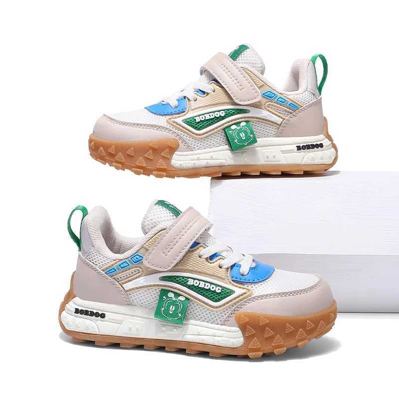 Autumn Bobdog s Sports Shoes 2025 Fashion Color Blocking Boys Girls Casual Shoes Nonslip Soft Size 2738 Childrens Sneakers Z251008 S251027