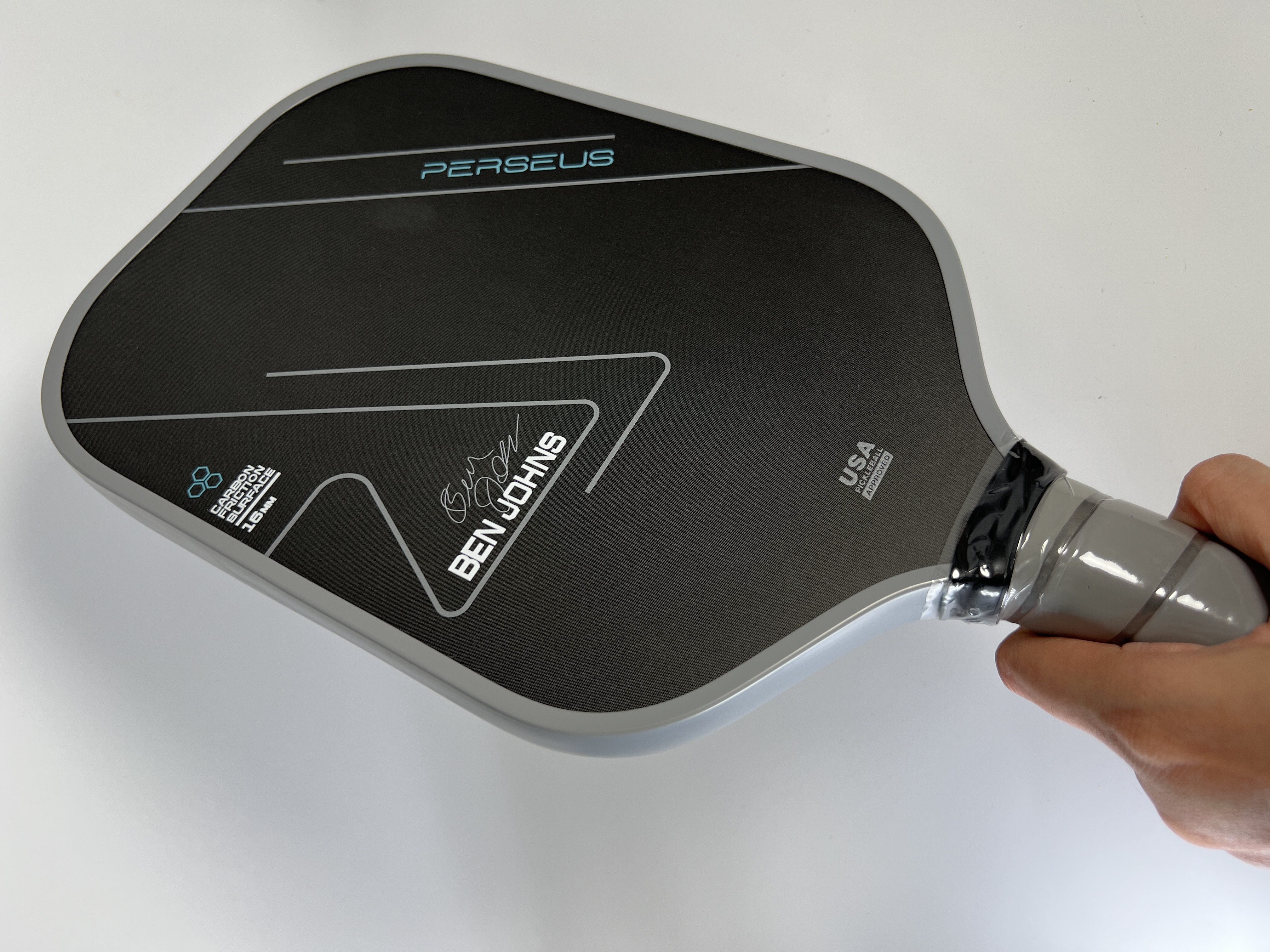 Ben Johns T700 Carbon Fiber Pickleball Paddle Thermoformed Unibody Gen2 16mm Polymer Core Enhanced Power&Spin&Control for Pickleball Racket