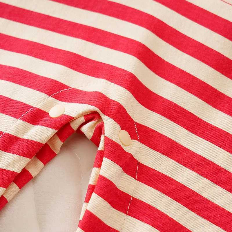 Christmas 100 Cotton Baby Onesie Long Sleeve 018 Months Newborn Knitted Father Christmas Coppernose Lovely FestivalRomper new C251009