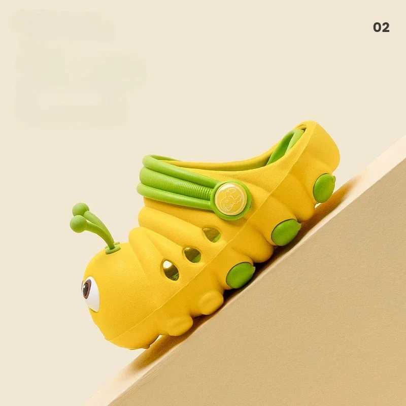 Children Slippers Cute Caterpillar Crocs Boys and Girls Slippers Toddler Girl Shoes Kids Shoes for Girl Boy J251027