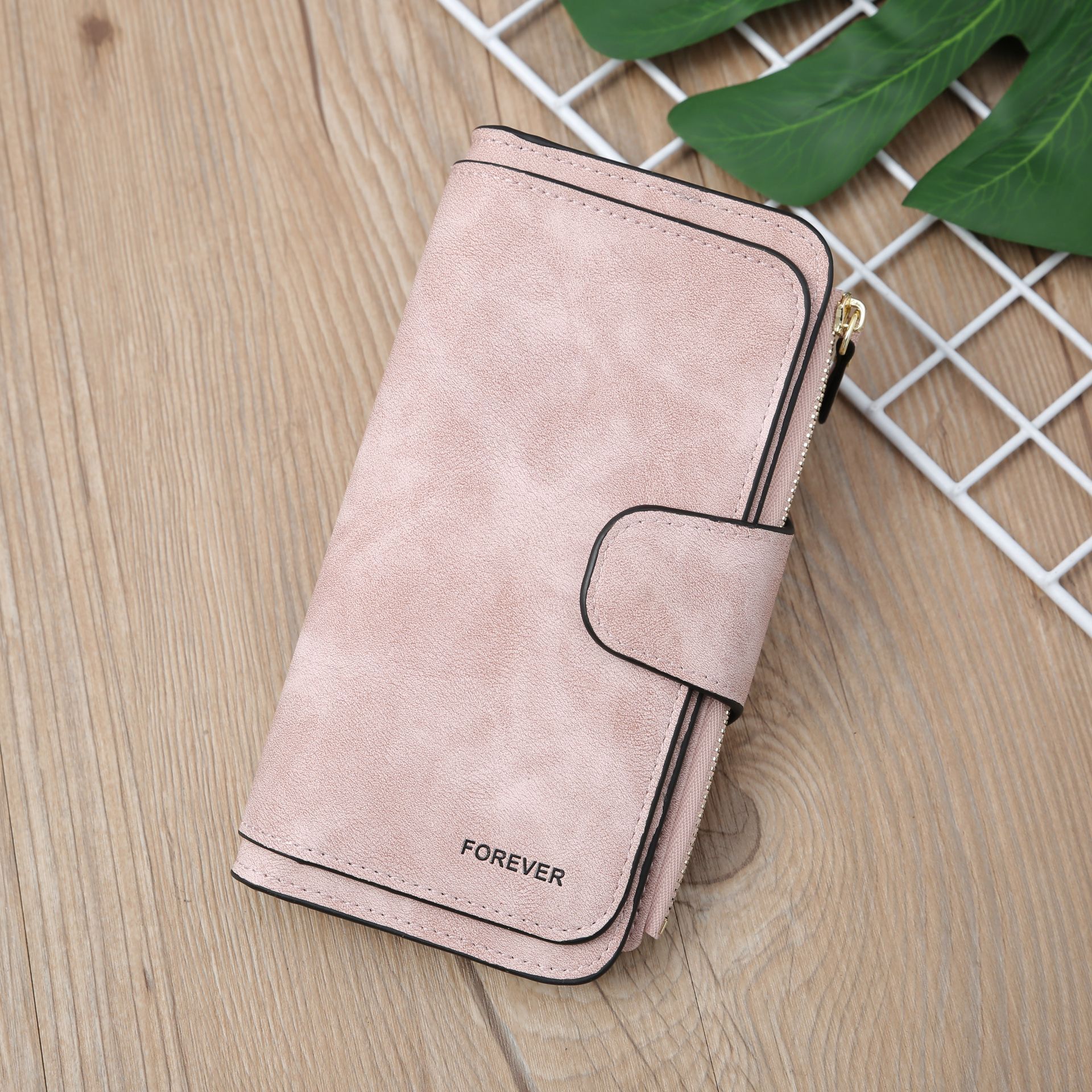 Luxury Designer Wallet Large Capacity Long Women's Matte PU Multi-purpose Wallet Clutch Card Holder High-end Feel