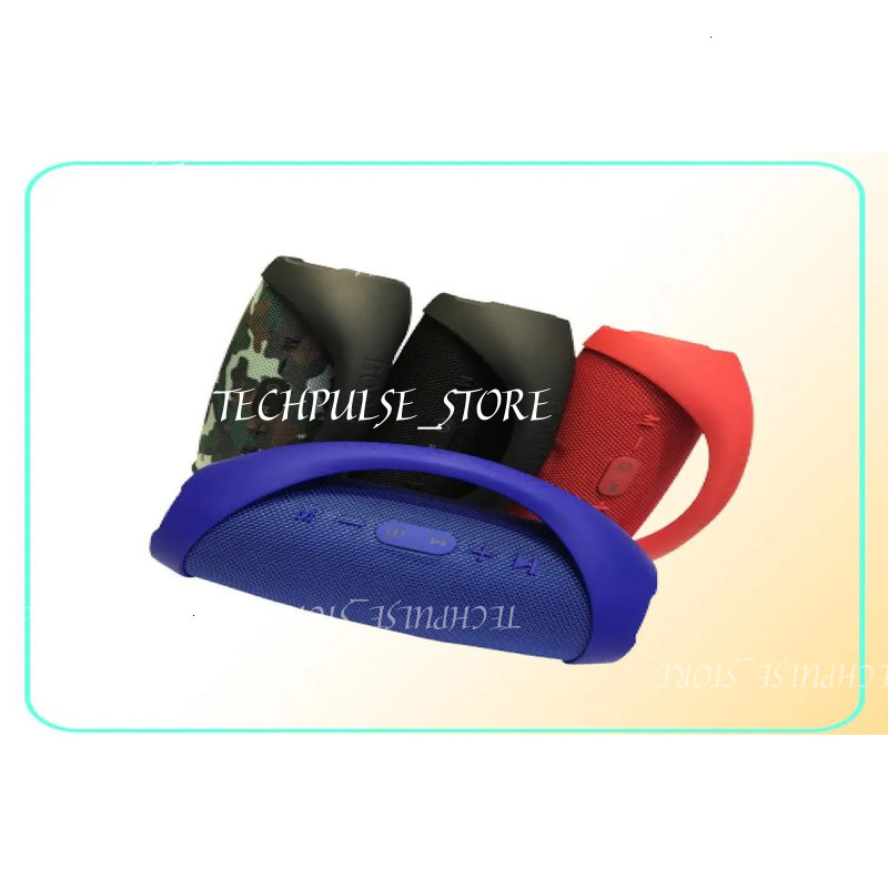 OEM tech73 Nice Sound Boombox Bluetooth Speaker Stere 3D HIFI Subwoofer Hands Outdoor Portable Stereo Subwoofers With Retail Box3362277