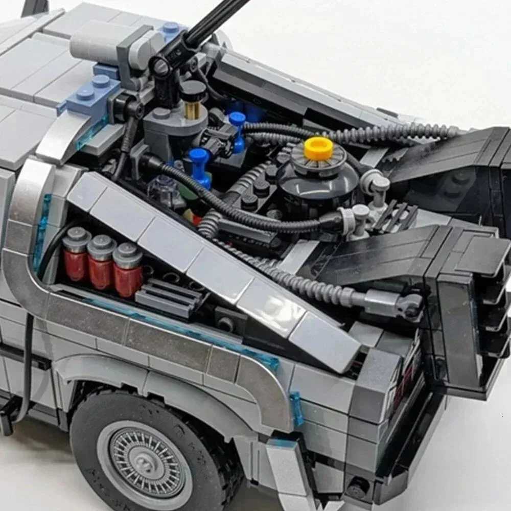 Compatible 10300 Back to the Future Time Machine DeLorean DMC12 Building Blocks Construction Car Bricks Toys For Children Gifts W251009