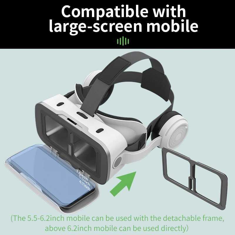 3D Viar Phone Virtual Reality VR es set Smart Devs Lenses Goggles For Smartphones Cell phone Mobile Games Y251009
