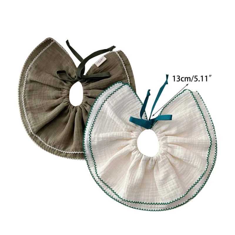 Infant Drooling Bib Lace Flower Burp Cloths for 012M Baby Breathable Saliva Towel Cartoon Print Baby Bibs for Newborns DropshipJ251009