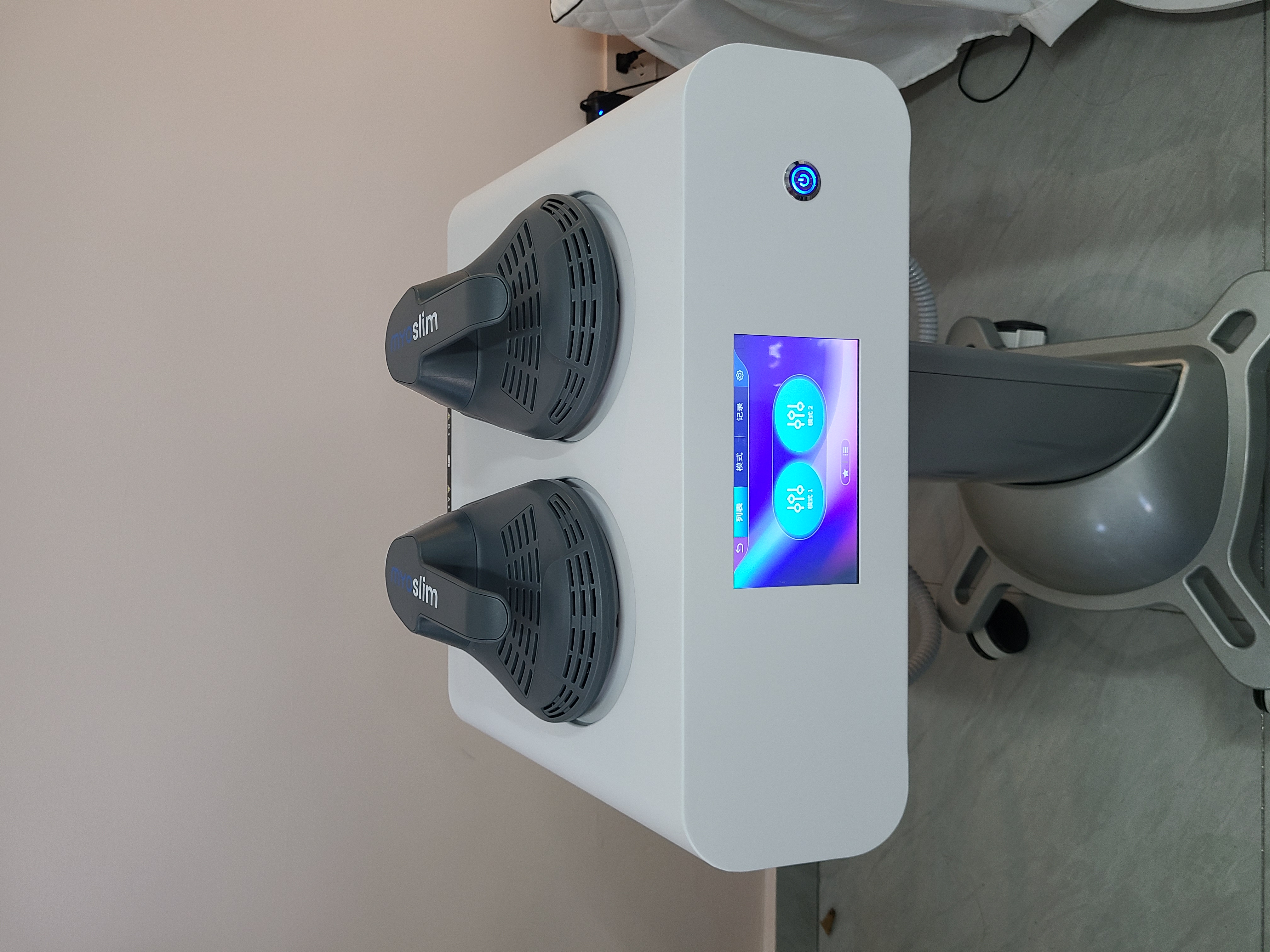 EMS Body Muscle Stimulator Machine MYOSlim 200HZ Fat Reduction Body Shaping Device Non-Invasive Contouring and Tightening Home Use Equipment