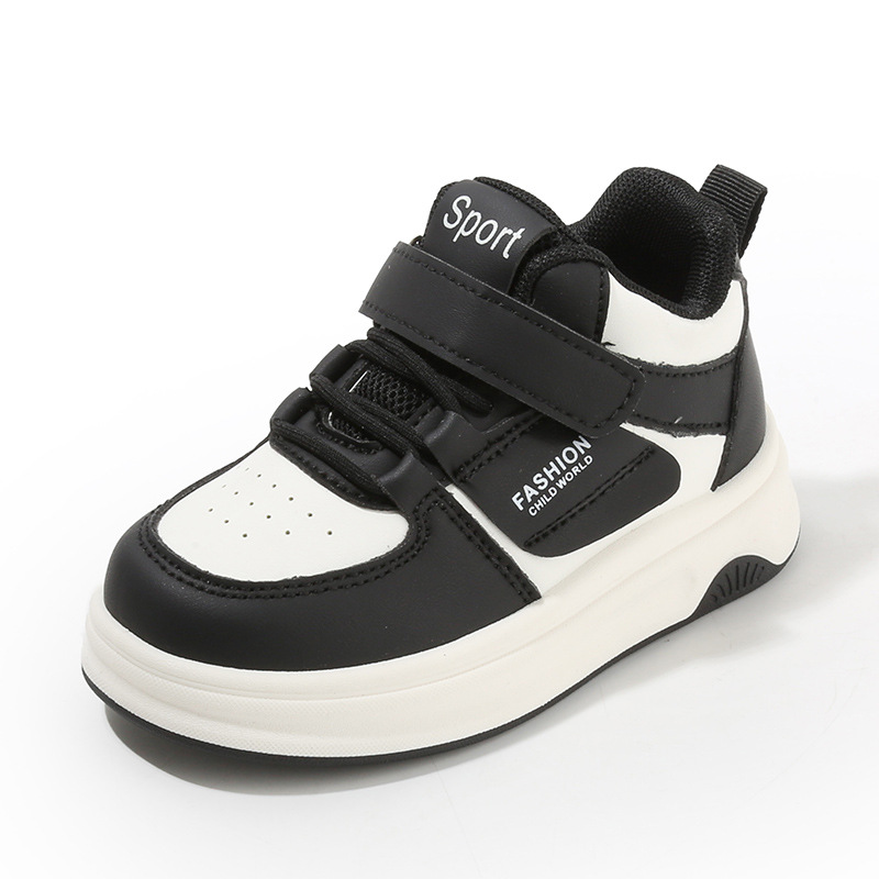 Toddler Baby Kids Fashion Design Walking Shoes Sneakers Non-slip Casual Shoes Kidsnest Boys Girls Youth Running Outdoor Board Shoes Sizes US5.5C-US1Y