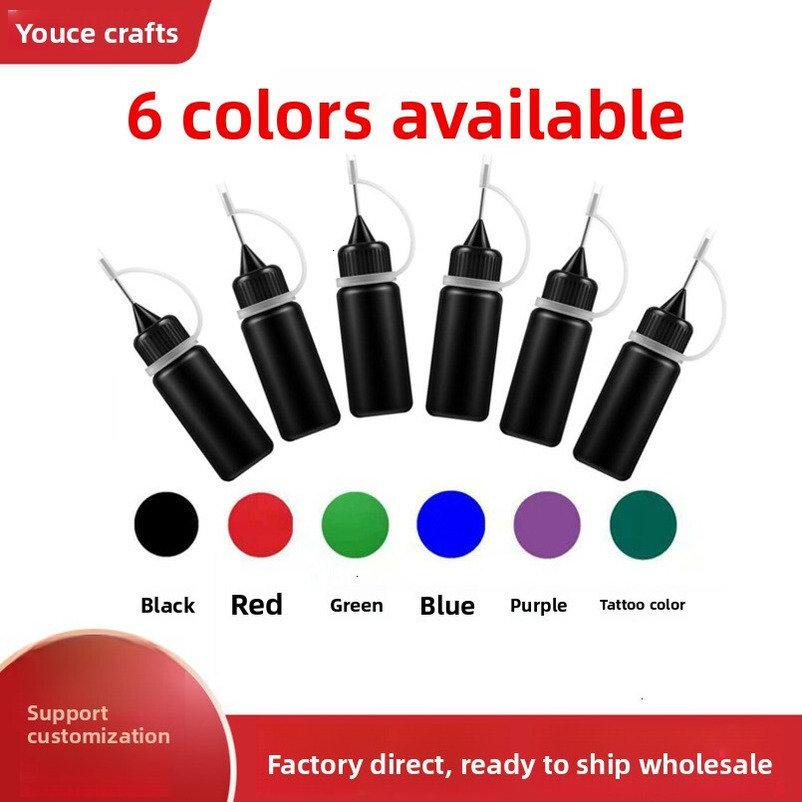 Blue Grid Color Acidic Hair Gel Sweatproof Sticker Juice Template Henna Tattoo Cream high quality