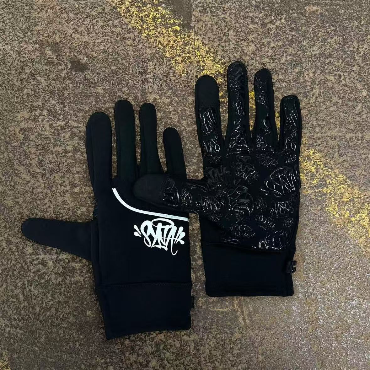 Top Synawrold Gloves For Women And Men Luxury Designer No Trace Gloves-Black Reflection Reflective Gloves