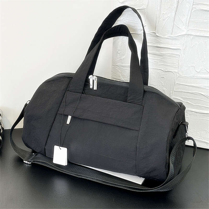 Luggage Women's Travel Waterproof Nylon Cloth Versatile Shoulder Crossbody Gym Bag Large Capacity B5