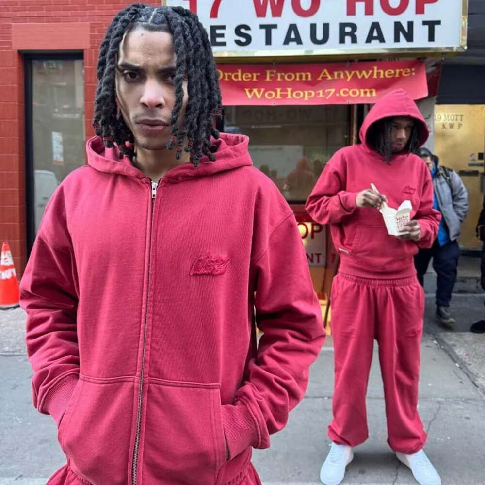 NOFS Hoodie Designers Mans Letter Printed Zipper Up Couple Patch Fashion Trendy Loose Y2k Hip Hop Unisex Casual Streetwear Unisex Nofs Sweatshirt And Sweatpant 742