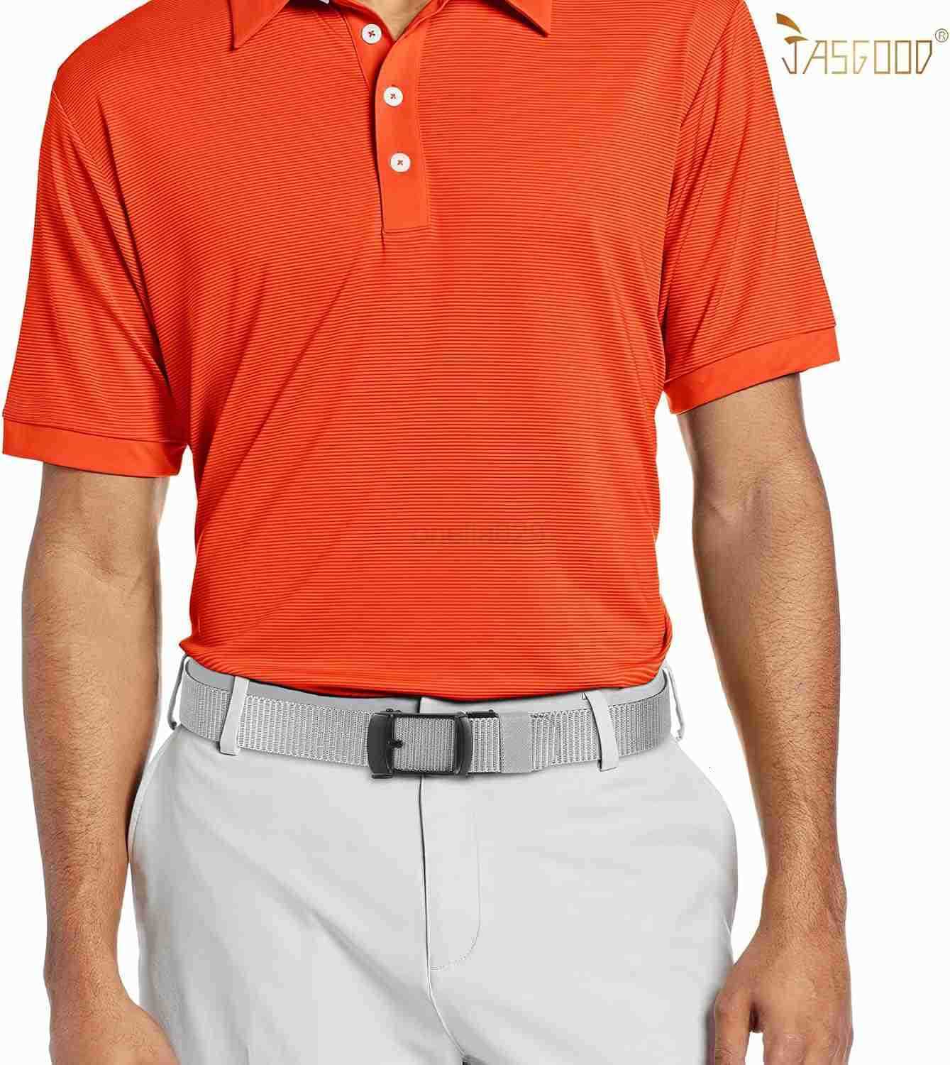 Mens Nylon Ratchet Belt ReversibLEWeb Casual Belt for Jeans Pants Men Belt 2 In 1 Belt AblackGrey W251009