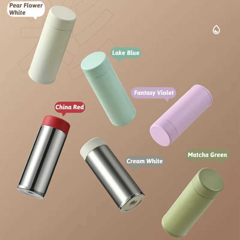 120150180ml mini 316 Stainless Steel Portable Thermos Cup Vacuum Thermal Insulation Pocket Cup Small Water Bottle for Espresso C251008