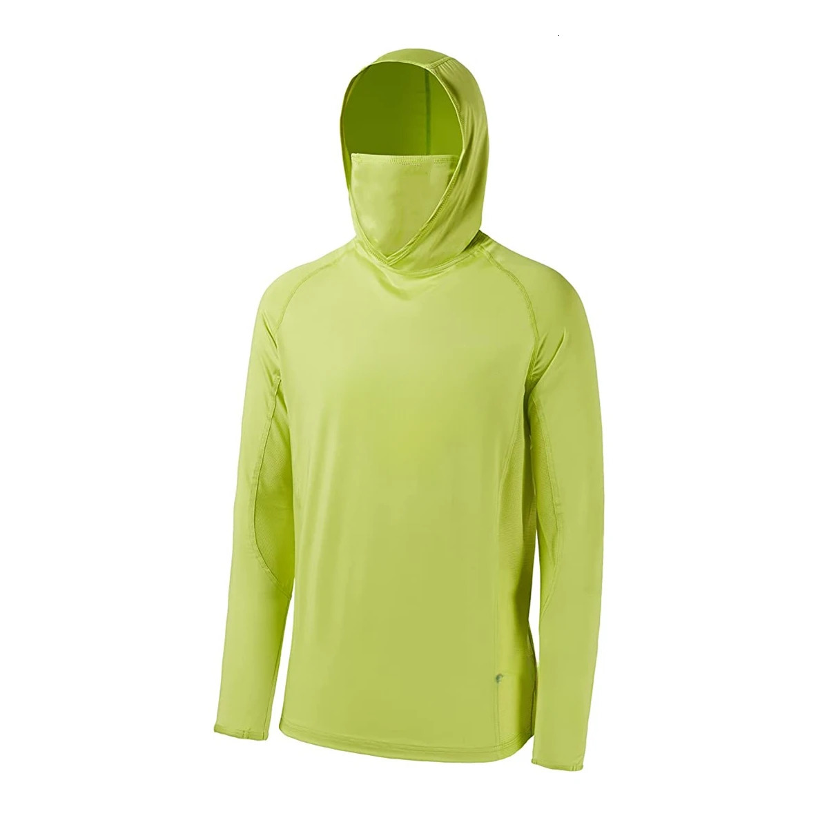 Summer Fishing Shirt UPF 50 Hooded Fishing Clothes Men Face Cover Hoodie Sun Protection Mask Jersey Breathable Camisa De Pesca 251009 - view 4
