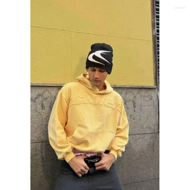 Men s Hoodies Simple Fresh Style Blue Loose Sweatshirts Korean Harajuku Casual Cotton Comfort Fashion Long Sleeves Anime 5481