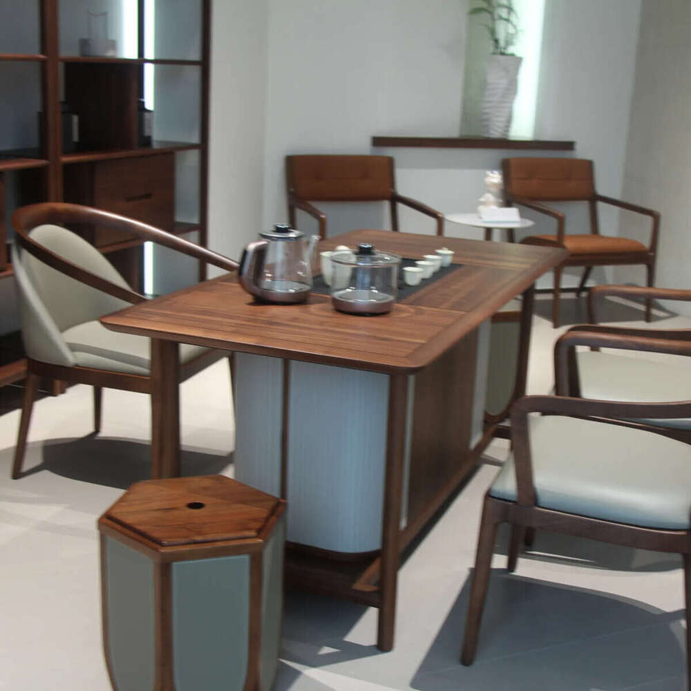 Zhong zhixin Chinese-style wood tea table/High-end solid woodfurniture/pure natureguarantees quality of life