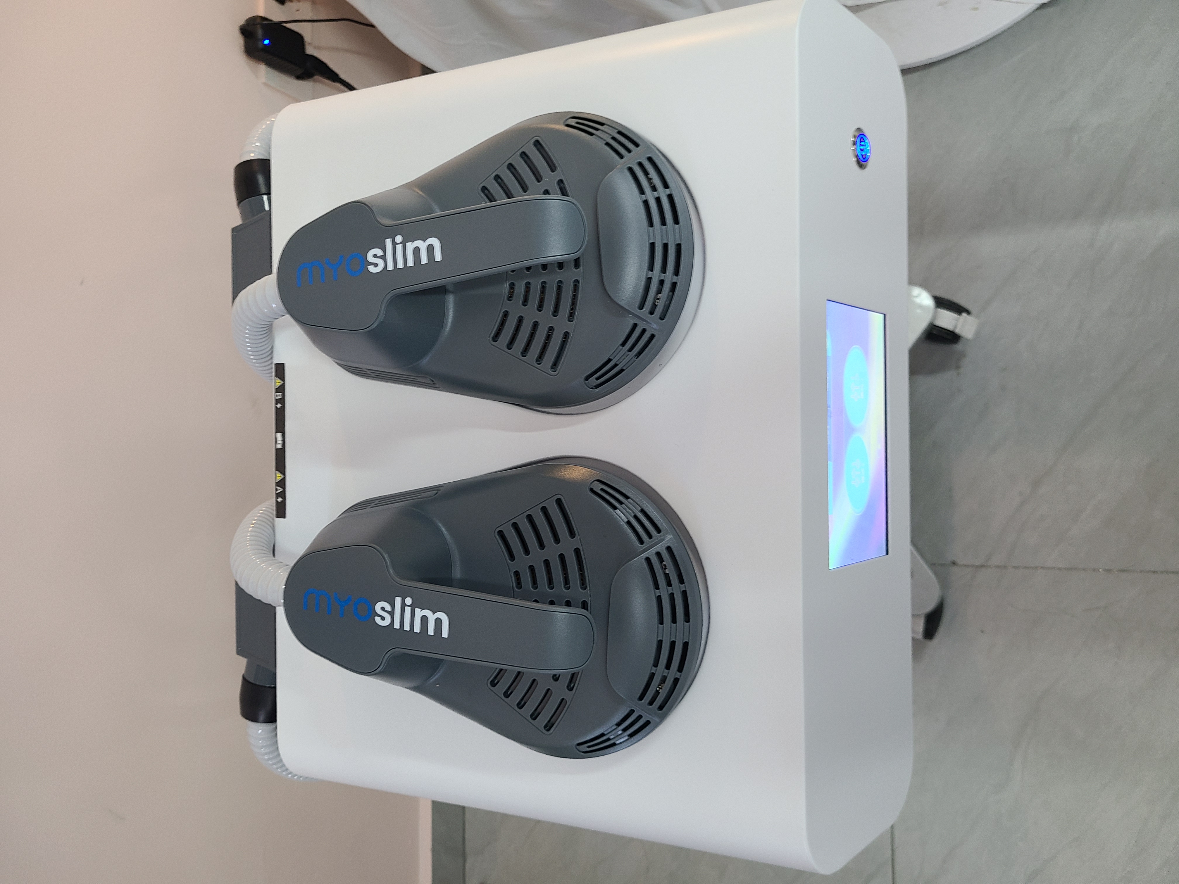 EMS Body Muscle Stimulator Machine MYOSlim 200HZ Fat Reduction Body Shaping Device Non-Invasive Contouring and Tightening Home Use Equipment