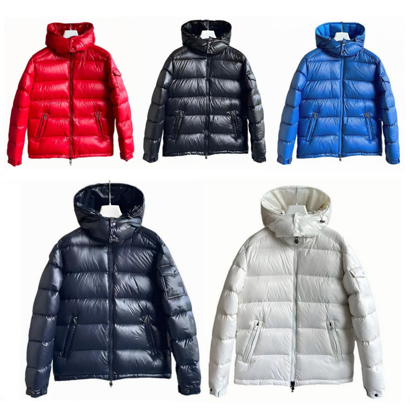 Mens Winter Warm Thick Womens Down Puffer Coat Hooded Parka Jacket For Cold Weather Windproof Thermal Insulated Outdoor Sports Skiing Hiking Travel